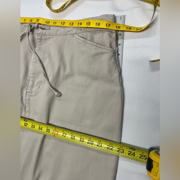 Cherokee long skirt pockets beige Cotton Women’s XL Vintage Fitted Maxi w/Slit - Picture 7 of 9